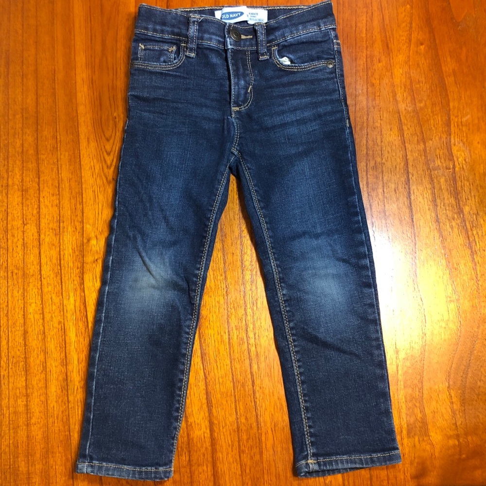 Old Navy karate skinny jeans with adjustable waist